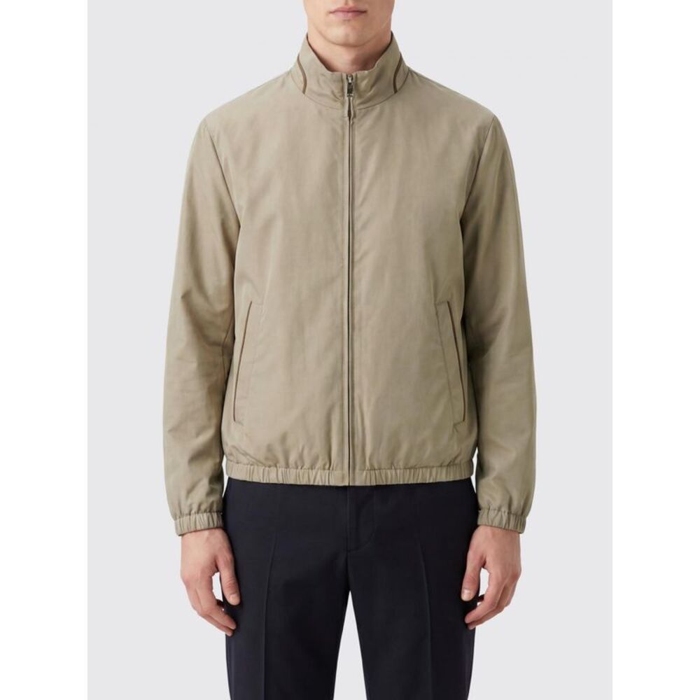 Canali Jacket Men Brown